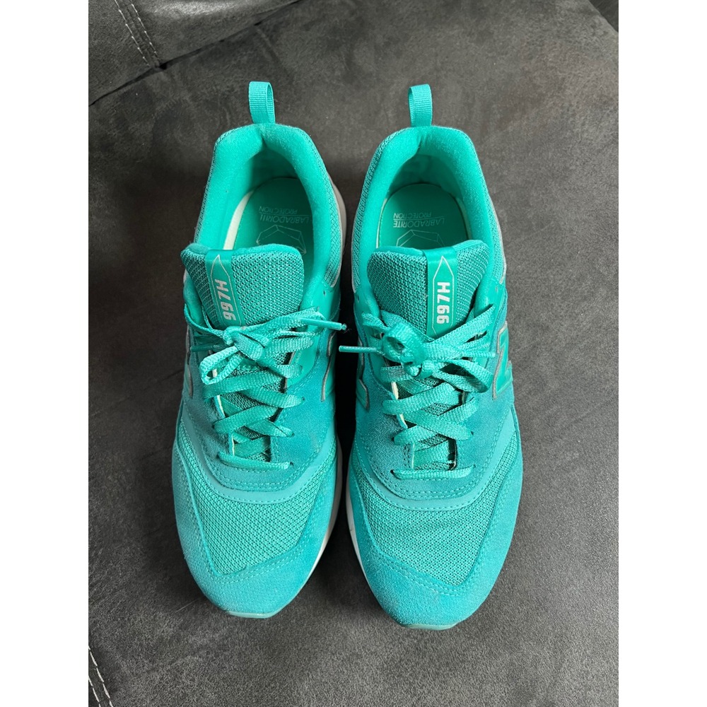 New Balance 997H Women Teal Suede Mesh Casual Sneakers Shoes Sz 10
